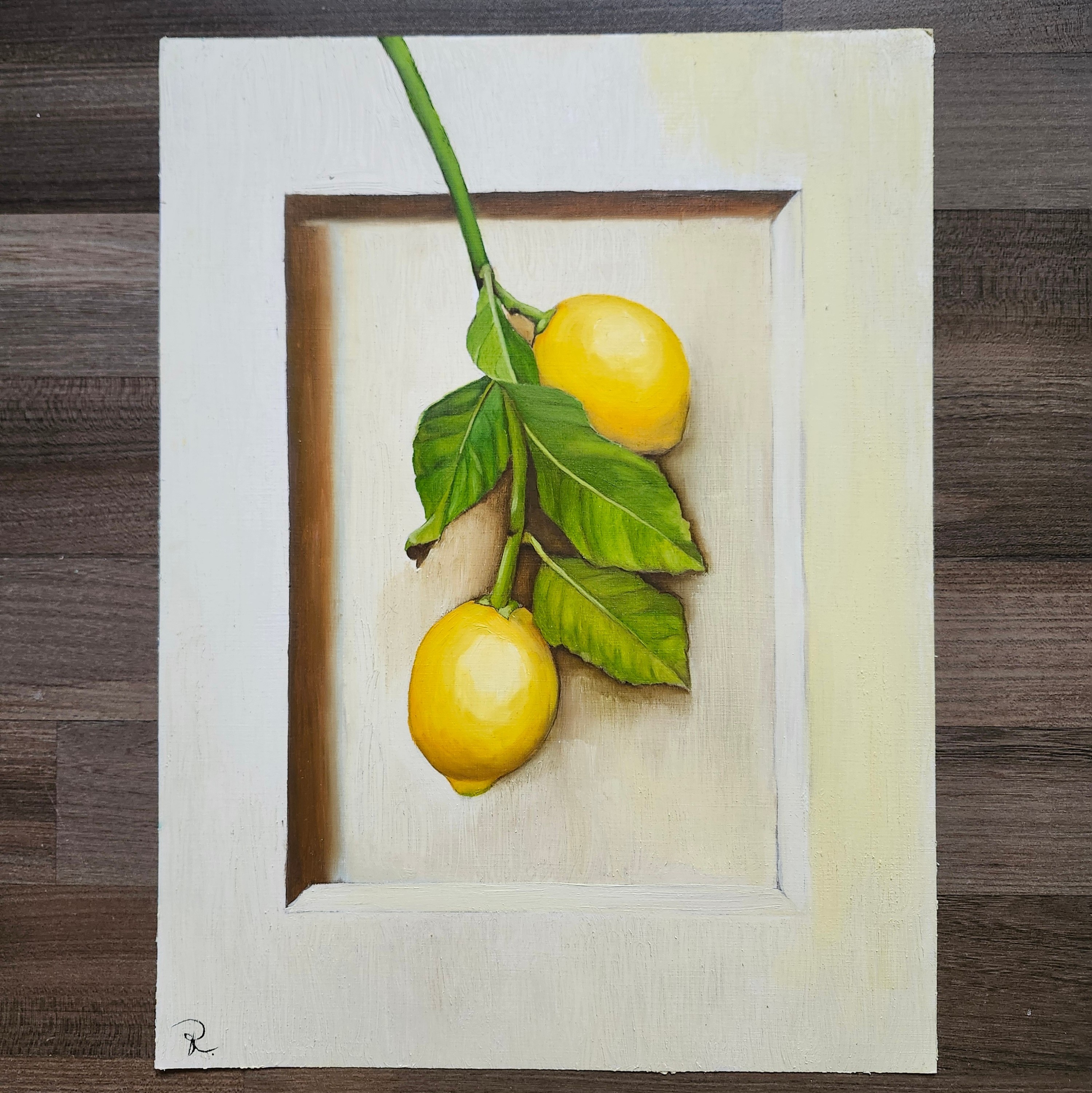 Lemon Branch in Stillness